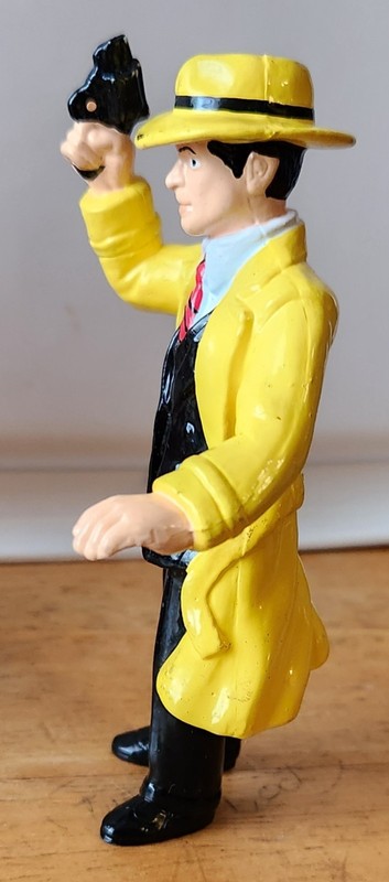 Madonna Cake Topper 1990 3.5" Set of 4 Brethless Mahoney and Dick Tracy gallery