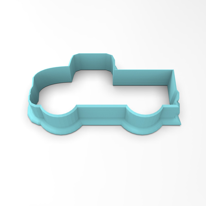 Vintage Truck Cookie Cutter & Stamp | Car Rustic Auto Motor Pickup Gas Junker #1 gallery