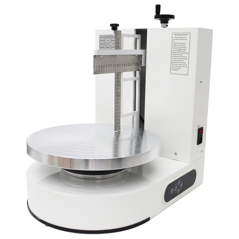 6-14in Cake Cream Spreader Coating Smearing Machine Cream Smoother 110V 200W gallery