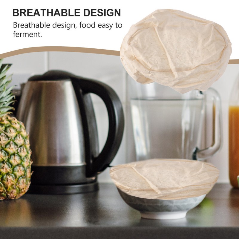 2 PCS Food Grade Cheesecloth Proofing Baskets for Sourdough Bread Ricotta gallery