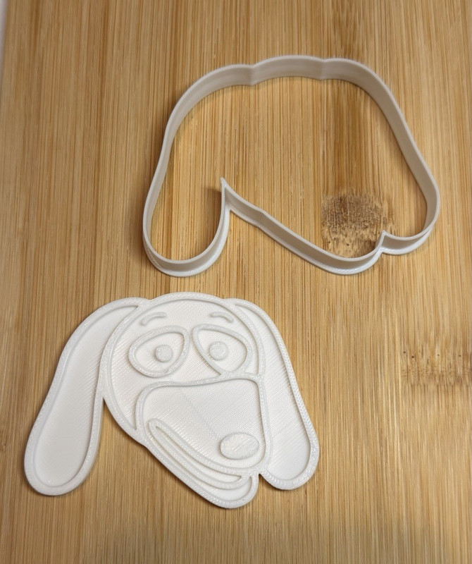 Toy Story 5 cookie cutter (Slinky dog) 2 pc (2 inches)