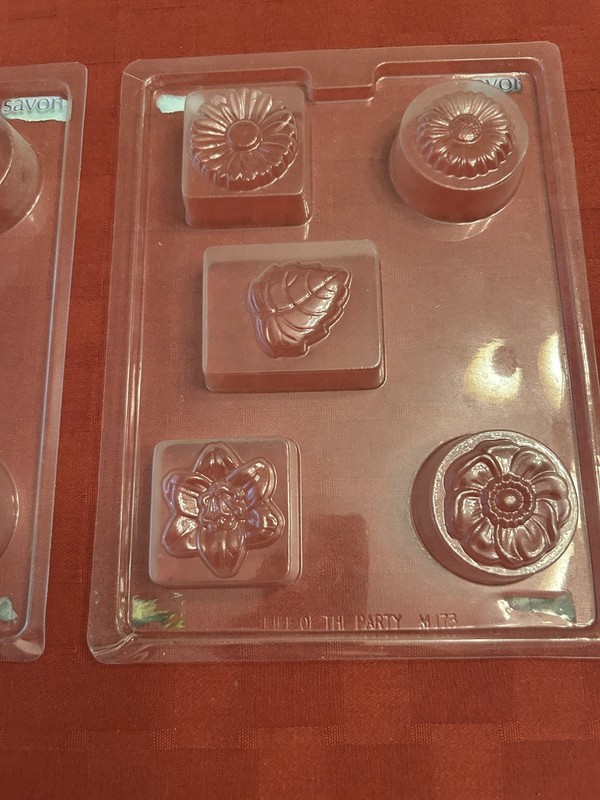 Two Plastic Molds Savor 10" by 7 and 1/2" gallery