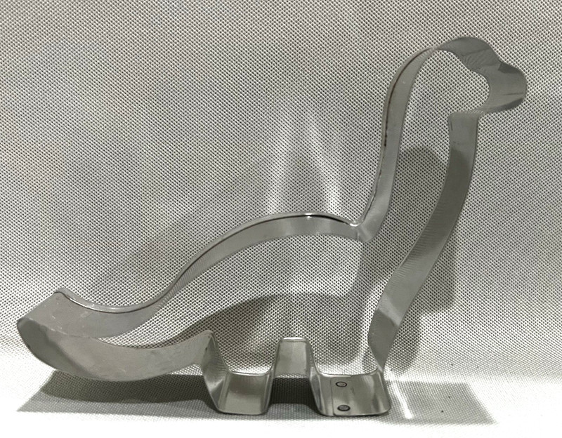 Ann Clark Dinosaur Cookie Cutters-Made in USA-Alloy Steel-5 Dino's & 1 Heart gallery
