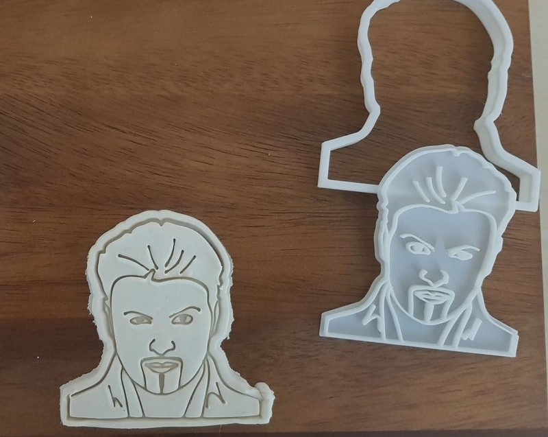 George Michael Cookie Cutter Custom Made
