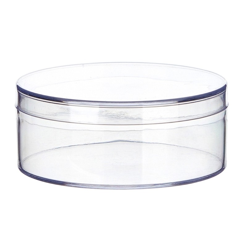 Heart/Round Storage Box Acrylic Containers with Lids for Candy Pills and Jewelry gallery