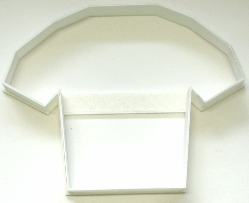 FOOTBALL JERSEY T SHIRT UNIFORM ATHLETIC GAME WEAR COOKIE CUTTER USA PR2553