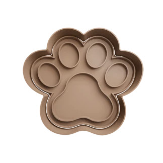 Footprint Dog Cookie Cutter Fondant Biscuit Baking Tool