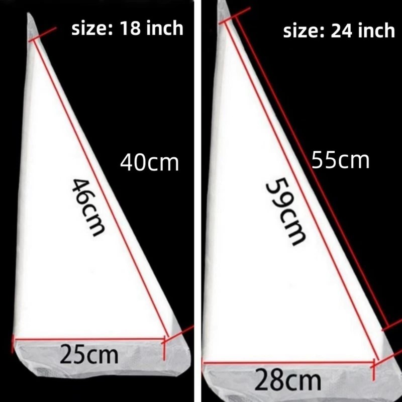 24 Inch Extra Large Piping Bags Disposable, Thickened 100Pcs Disposable Clear... gallery
