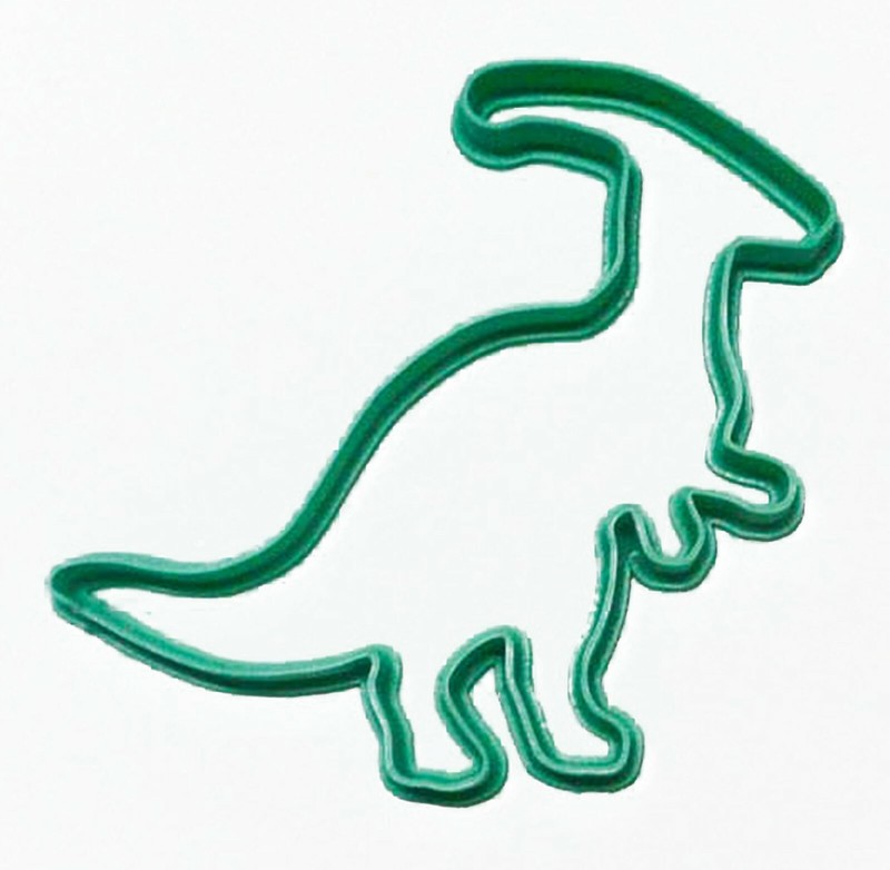 PARASAUROLOPHUS DINOSAUR OUTLINE DINO LIZARD COOKIE CUTTER USA PR2128