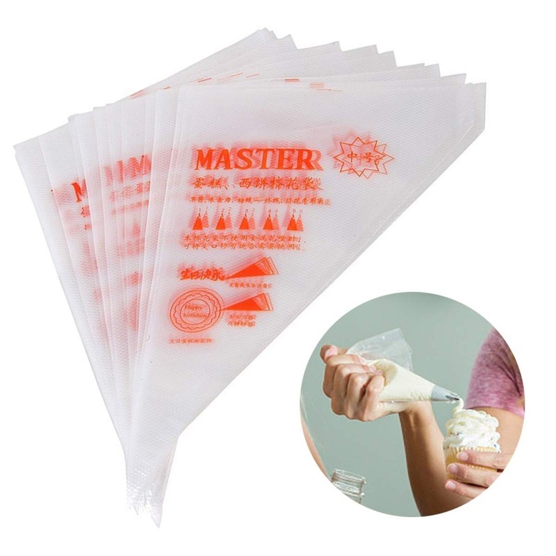 Pastry Bag Pastry Crimpers, 200 Pcs Small 8 Inch Disposable Pastry Decorating…