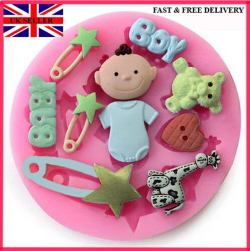 3D Silicone Cake Fondant Mold Chocolate Pastry Baking Mould Decor Sugarcraft DIY gallery