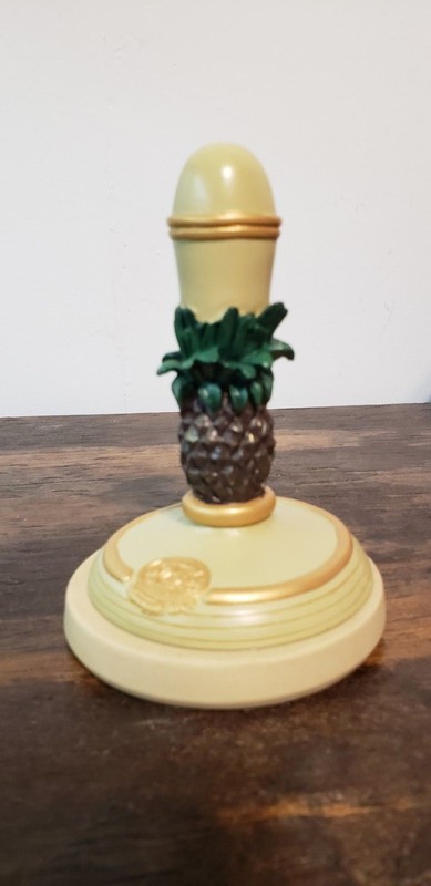 Vintage 1995 “Cookie Art” Brown Bag Collectable Cookie Press ~ PINEAPPLE #6