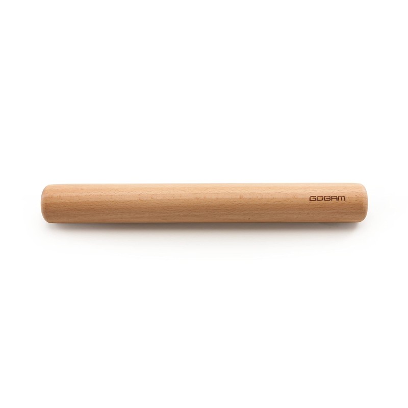 Wood Rolling Pin, Small – Dough Roller for Pasta, Cookies, Pie, Pizza, Chapat…