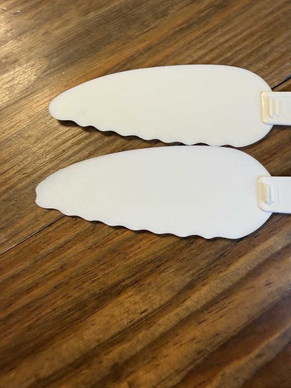 Lot Of 2 Servatti Pastry Shop And Deli Cake Slicer White Adverstising gallery