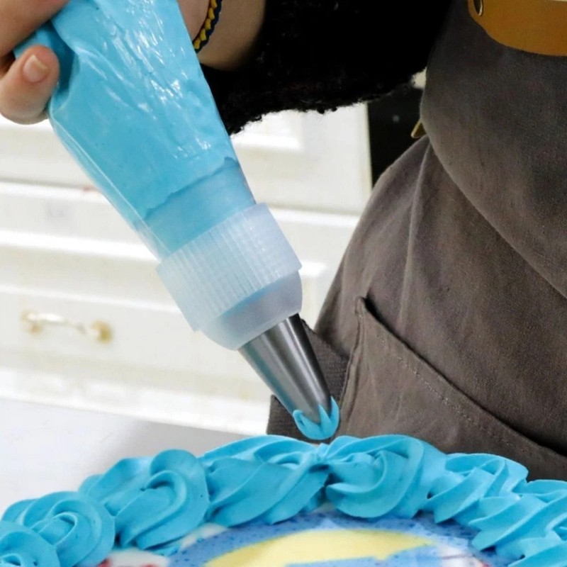 3xIcing Adaptor Coupler For Icing Piping Bag Tube Nozzles Cake Piping Connector gallery