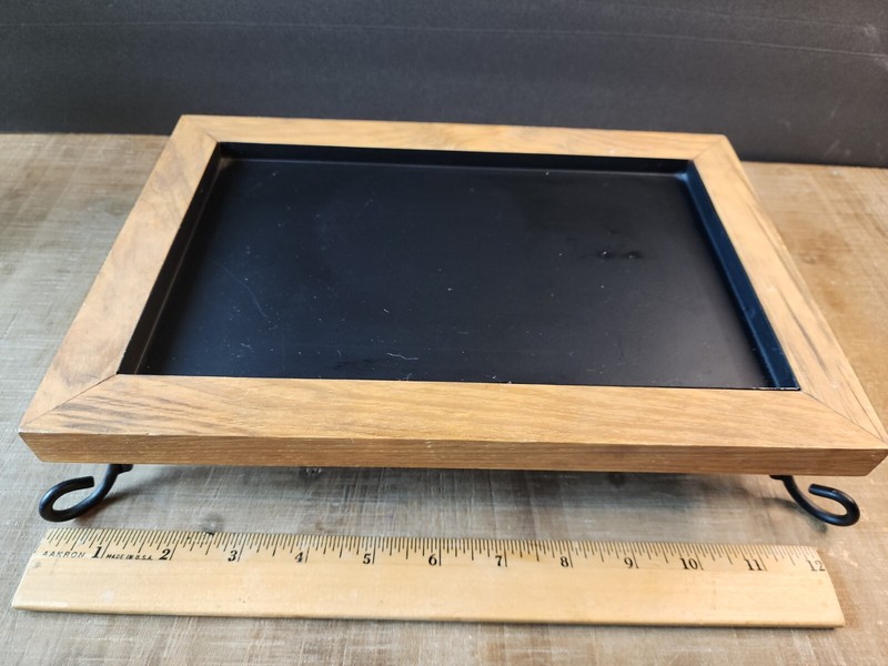 Wood Rustic Cake Stand Risers for Display, Wooden Farmhouse Style 12 by 8 inches gallery