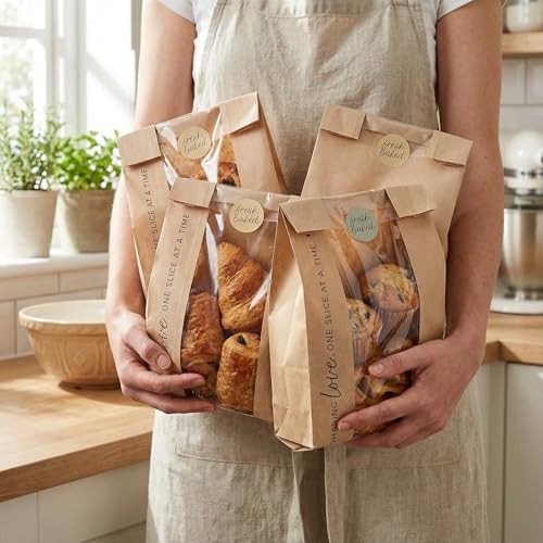 Clear Window Bread Bags - Keep 50 Breads in Your Homemade Bags gallery