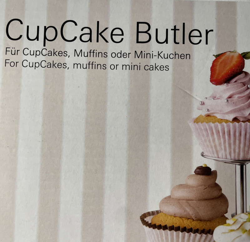 Birkmann Cupcake Butler: Holds 12 Mini Cupcakes/Muffins gallery