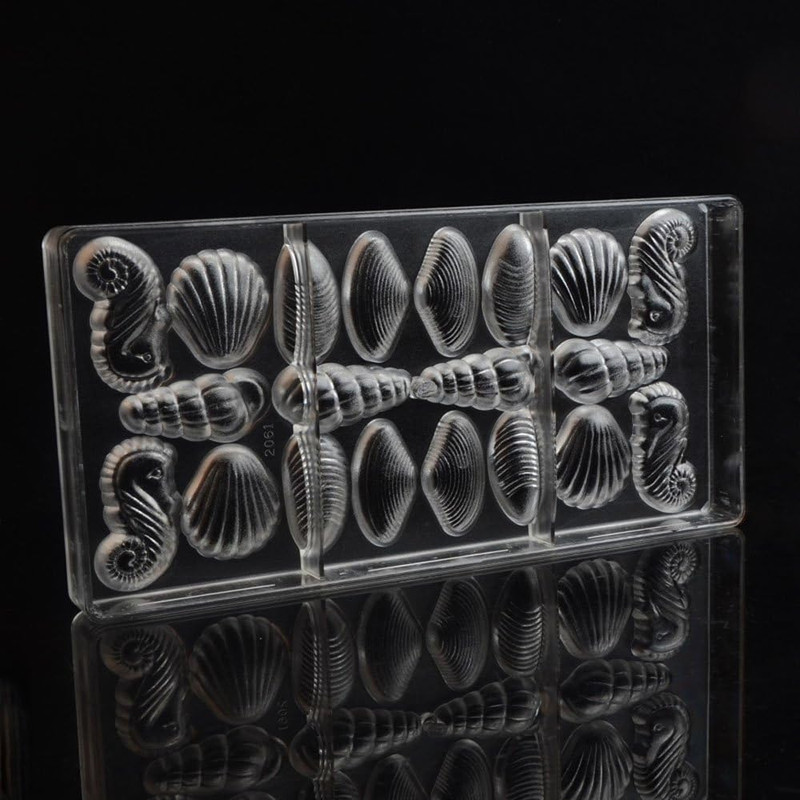 Polycarbonate Chocolate Mold DIY Handmade Chocolate Candy Mould Pastry Tools Bak gallery