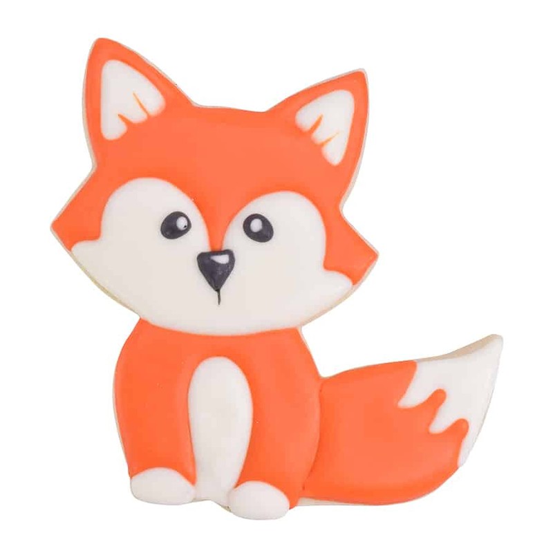 4" Fox Raccoon Body Cookie Cutter Tin Plate Steel Woodland Wild Animal Creature gallery
