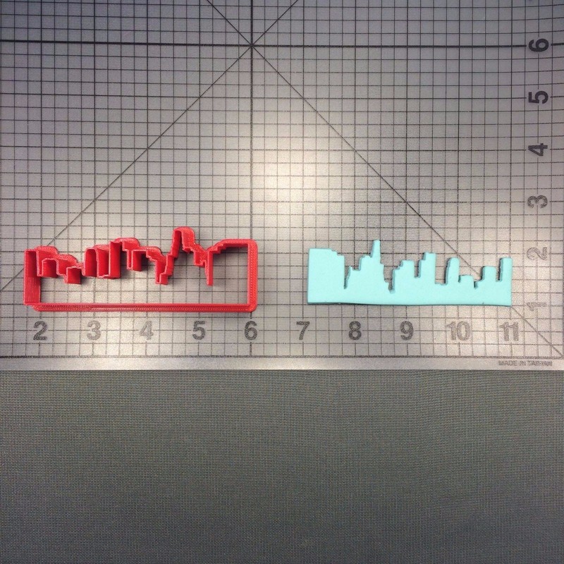 Los Angeles Skyline 100 Cookie Cutter