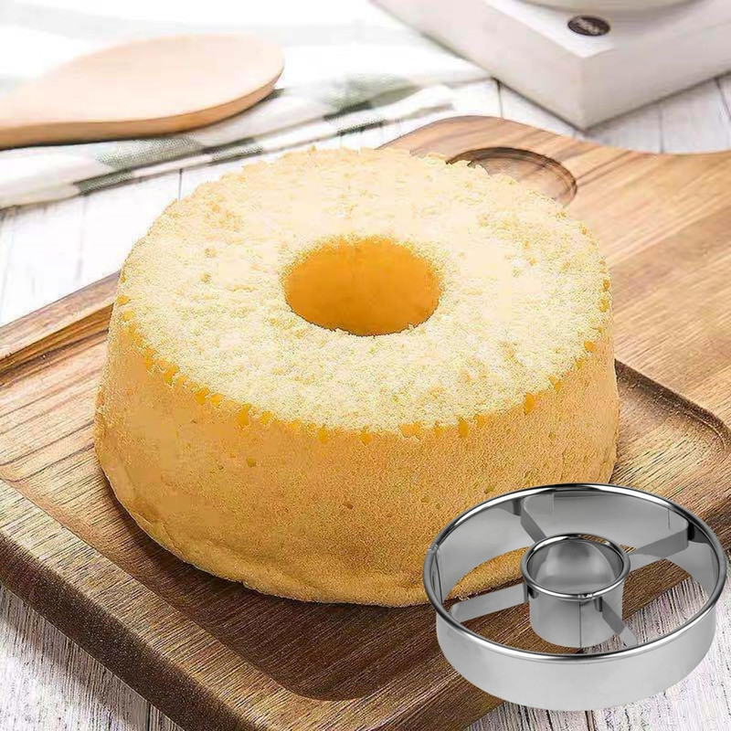 Donut Cutter, 3.86 Inch Stainless Steel Doughnut Cutters Mold, Baking Tools for gallery