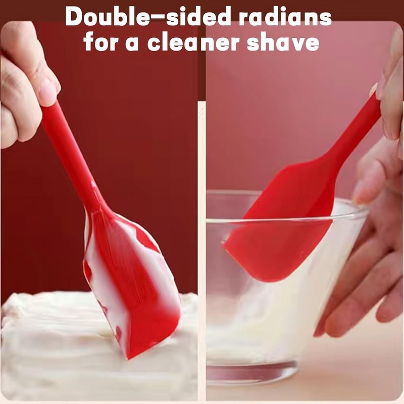 8 Pieces Silicone Spatulas, 8.3 inch Small Spatulas Non-sti gallery