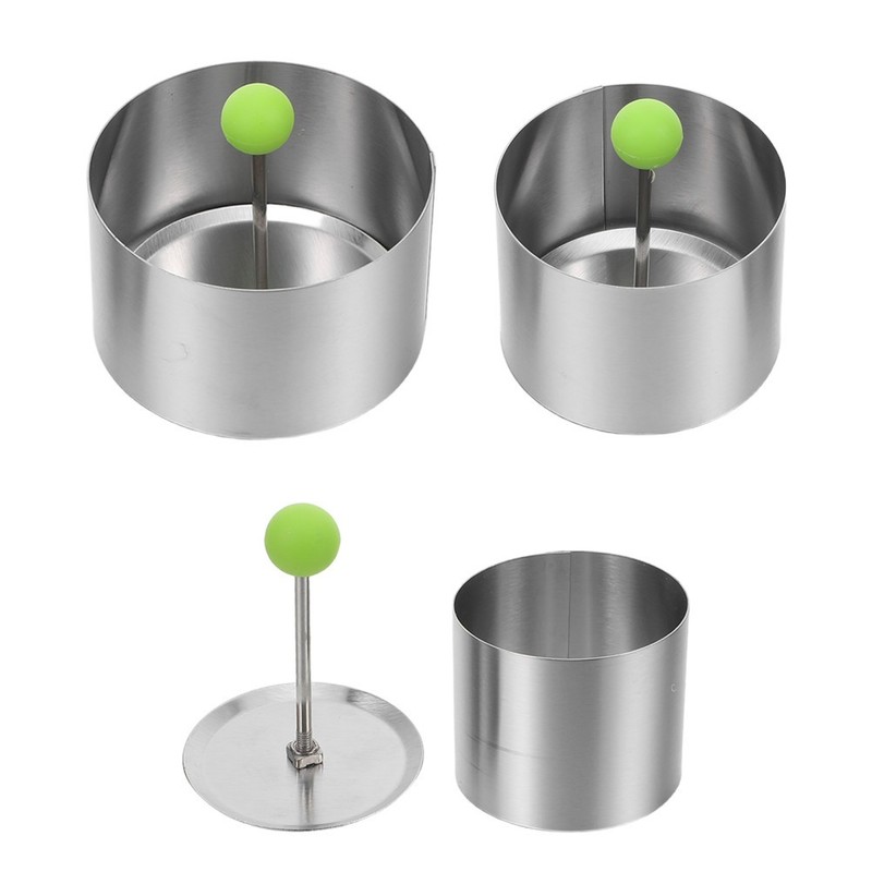 3 Pcs Circle Mousse Mold Cooking Cake Food Molds for Plating gallery