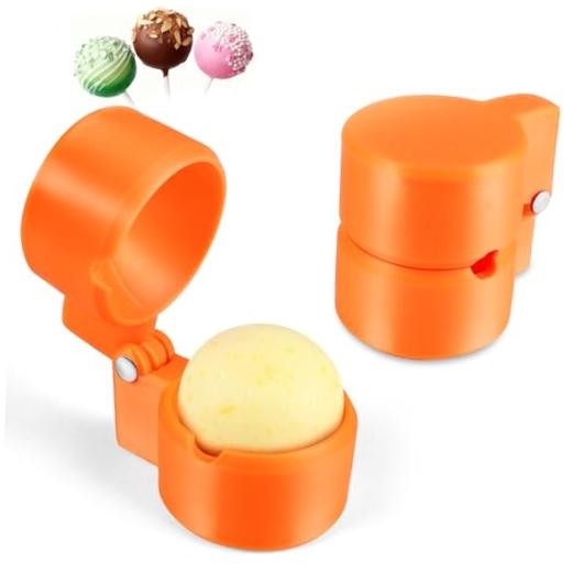 Round Cake Pop Mold Shapes Press Sphere Cake Pop Cutter and Pusher Reusable