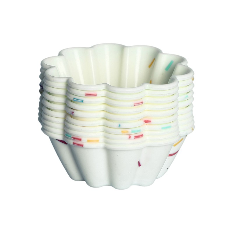 10Pcs Mini Cake Mold Festival Baking Mould Kitchen Baking Cake Pan Party New