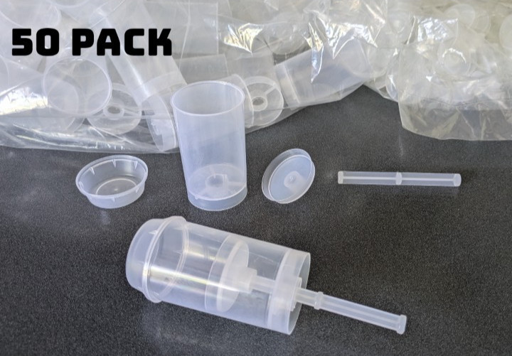 Ice Cream Push Up Pops -Clear Round 90 ml - Martellato GST01 gallery