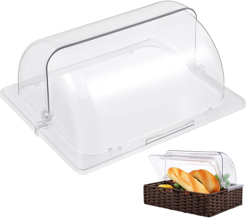 Acrylic Dessert Showcase Cake Cover Transparent Food Dome Dust-Proof Pastry Disp