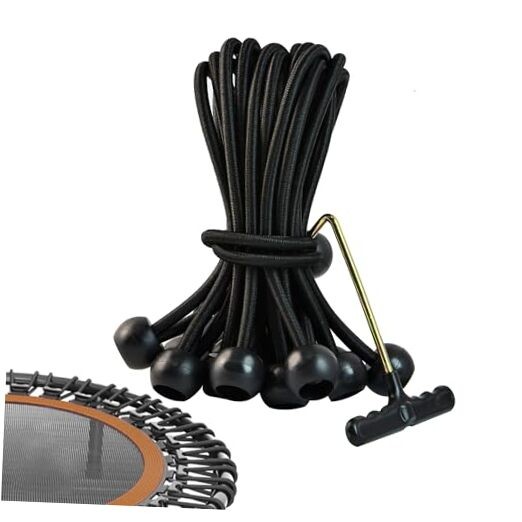 20 PCS Heavy Duty Trampoline Bungee Cords 6.3 in 20 PCS Bungee Cords With Ball gallery