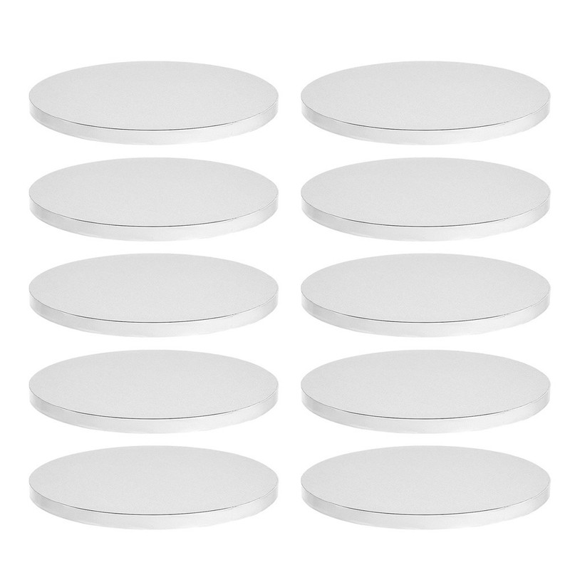 10 Pcs Cake Circle Display Base Cupcake Paper Board Cardboard Rounds gallery