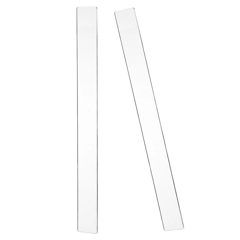 2 Pcs Rolling Pin Guides Reusable Acrylic Baking Dough Thickness Measuring gallery