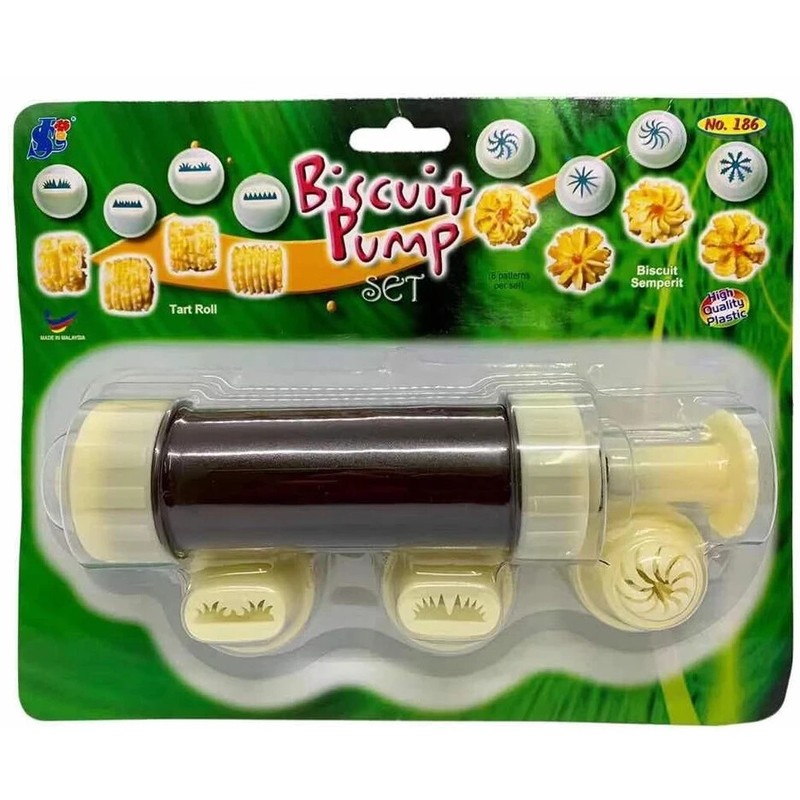 Pineapple Jam Tart Nastar Semperit Plunger Presser Cookies tool mold(8patterns)