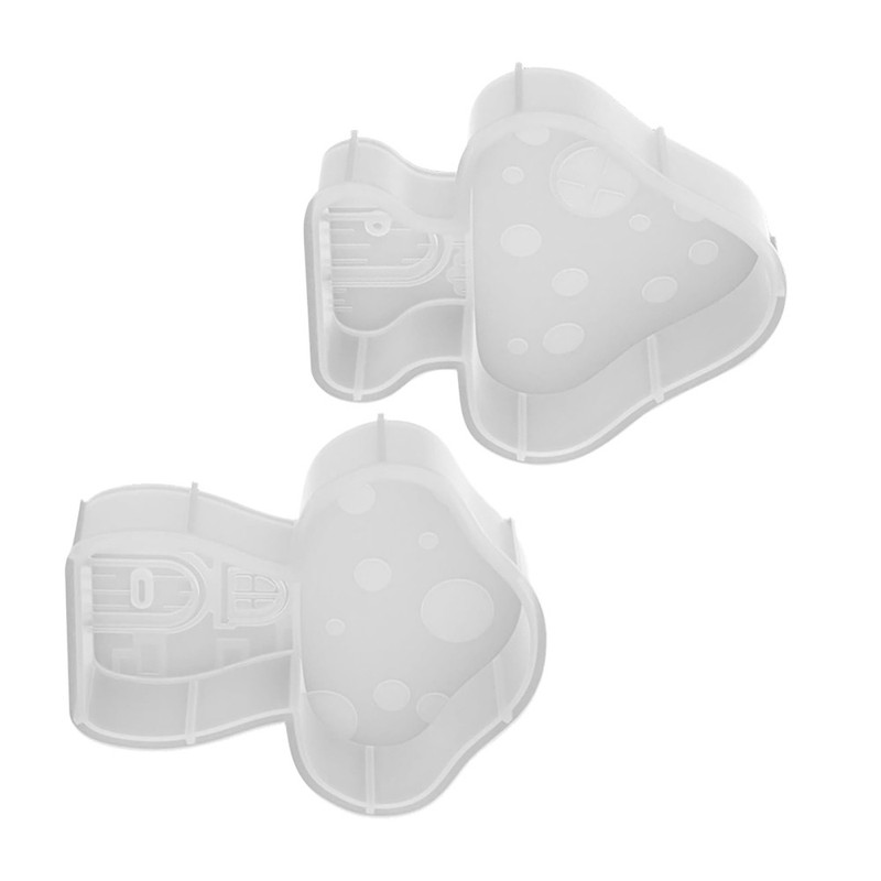 2 PCS Casting Silicone Mold Handmade Mushroom House Craft Candle gallery