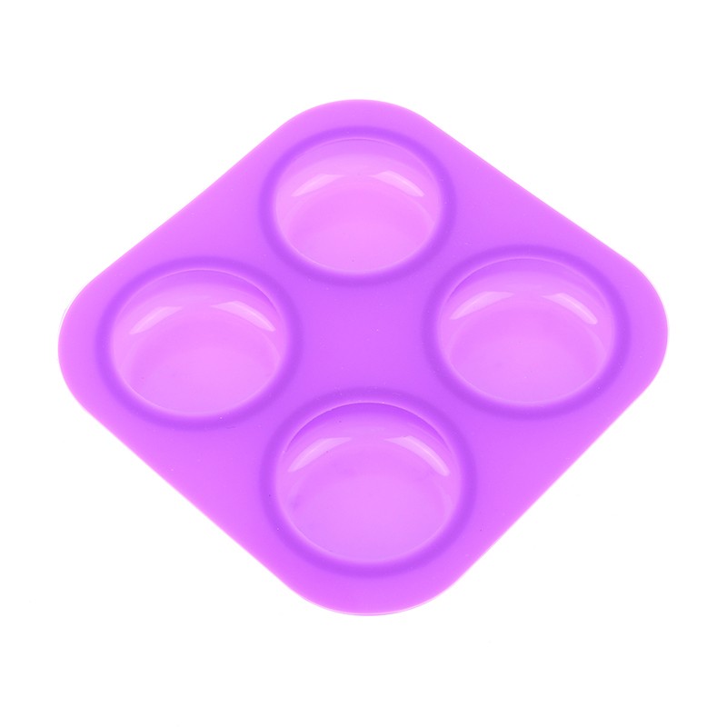 1Pc 4 Cavity Silicone Soap Mold DIY Handmade Craft Cake Decorating Tools Tray gallery
