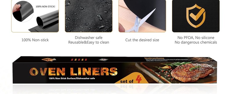 BBQ Grill mats for Outdoor Grill 100% Non-Stick Grill Mats&Baking Mats, Heavy gallery