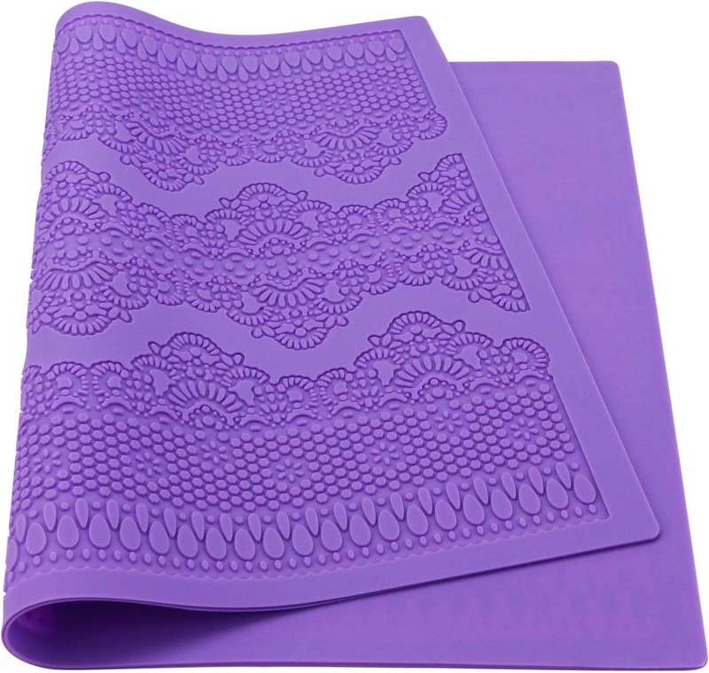 Fondant Lace Mold Silicone Lace Mould For Cake Decorating Molds Silicone Shapes gallery