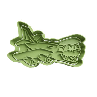 Bombardino Crocodilo Meme Cookie Cutter Brainrot Fondant Baking