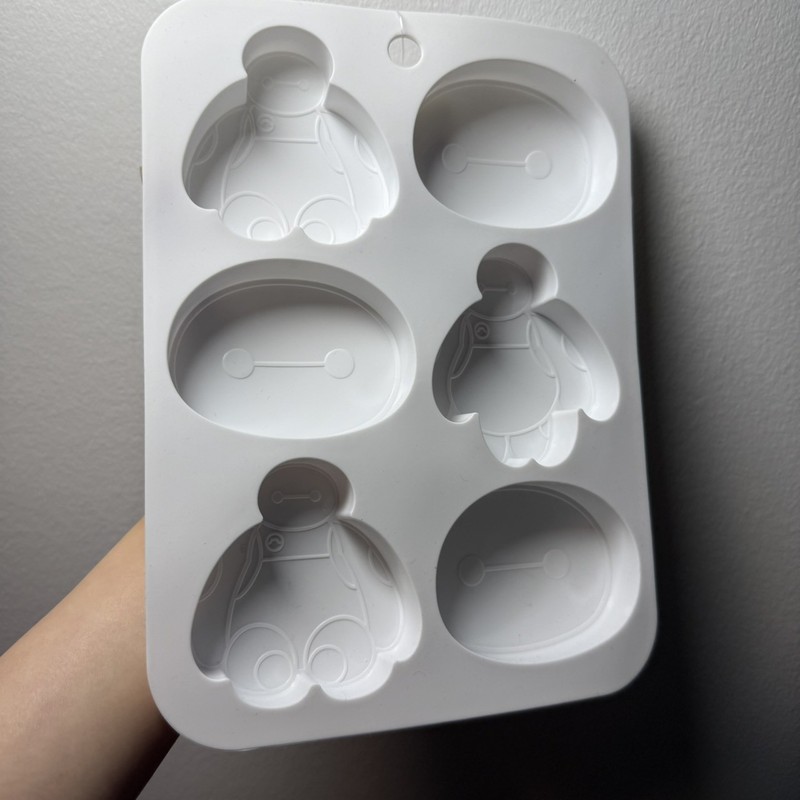 Disney Silicone Cake & Chocolate Mold Set 4pc Baymax Chip Dale Mickey Friends gallery