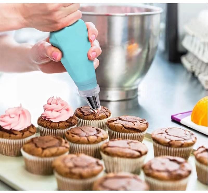 126 PCS Piping Bags Tips Set Stainless Steel Frosting Bake Cake Decorating gallery