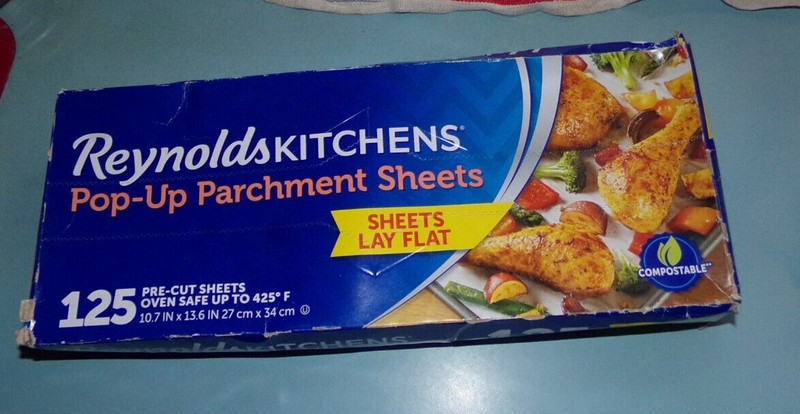 RESTAURANT Reynolds Kitchens Pop-Up Parchment Paper Sheets 125 COUNT