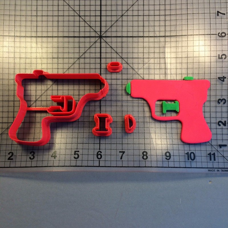 Water Gun 101 Cookie Cutter Set