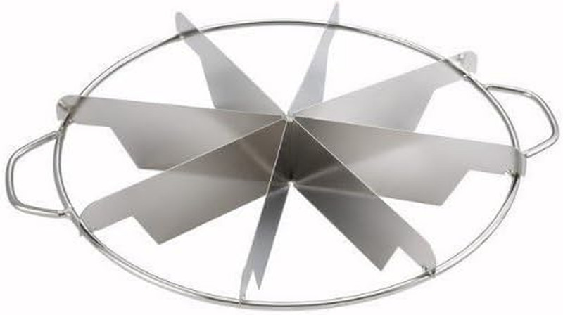 NEW, 8-Slice Pie Cutter Press, 18/8 Gauge Stainless Steel, Commercial Grade, Sid gallery