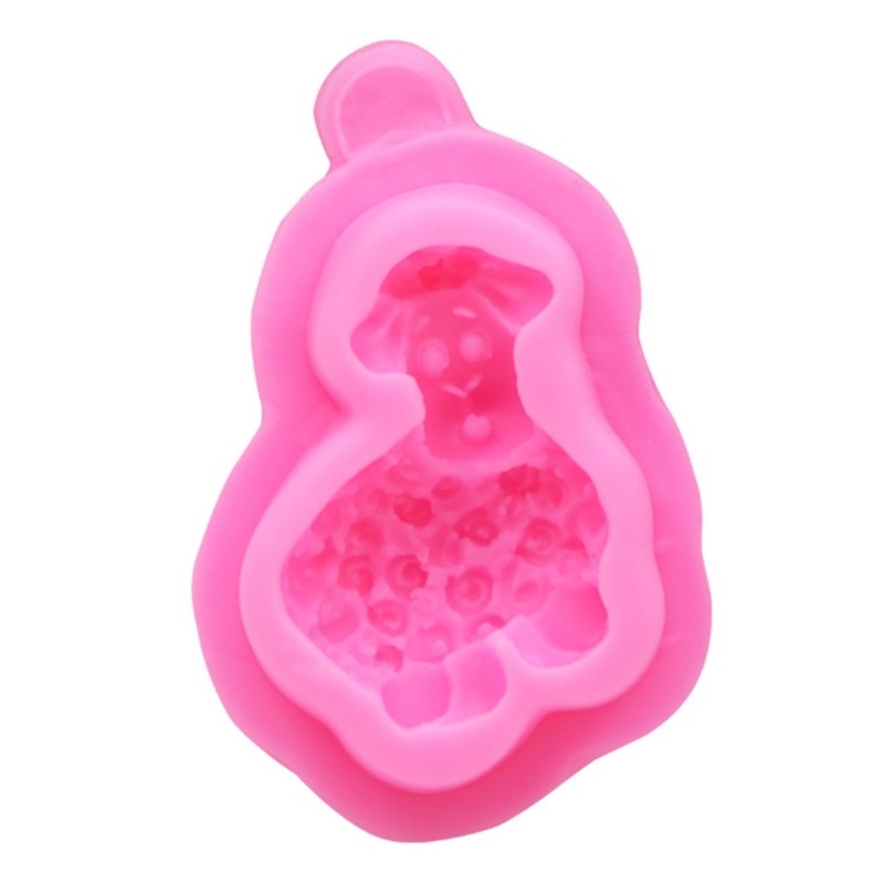 Sheep Shaped Silicone Flexible Grade Mould Clay Resin Ceramics Candy