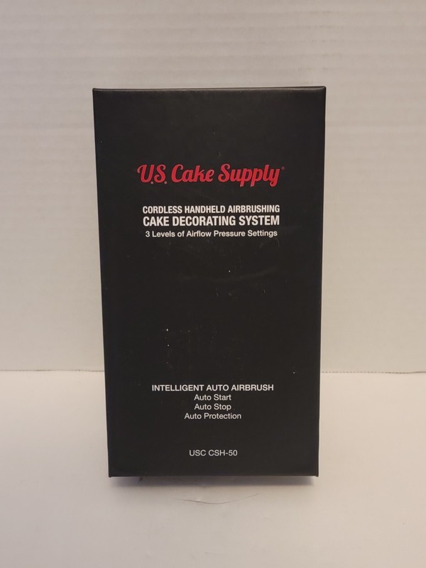 U.S. Cake Supply Cordless Handheld Airbrushing System Only, New Open Box!