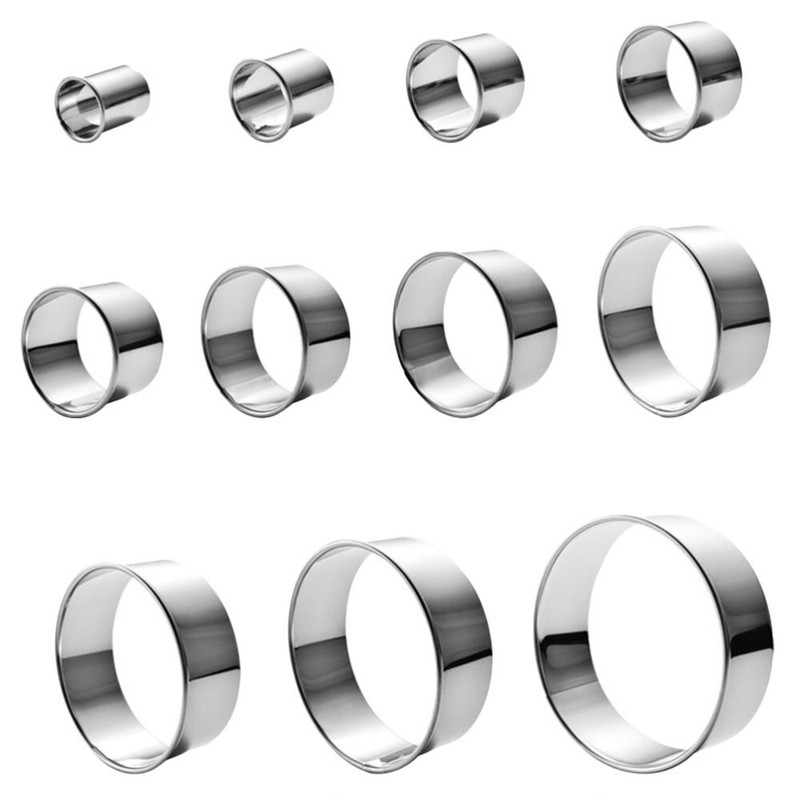 Stainless Steel Cake Circle Mousse Ring Dessert Rings Household Baking Tools