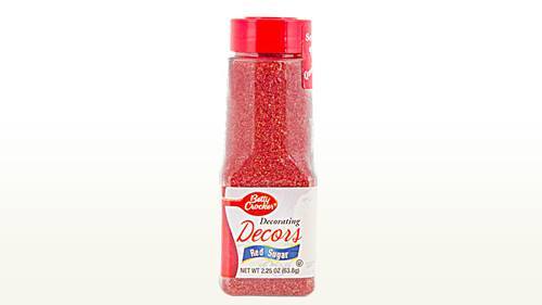 *L@@K (4) Betty Crocker Red Sugar Decoarting Decors Spinkles ~ Candy Sprinkles!!